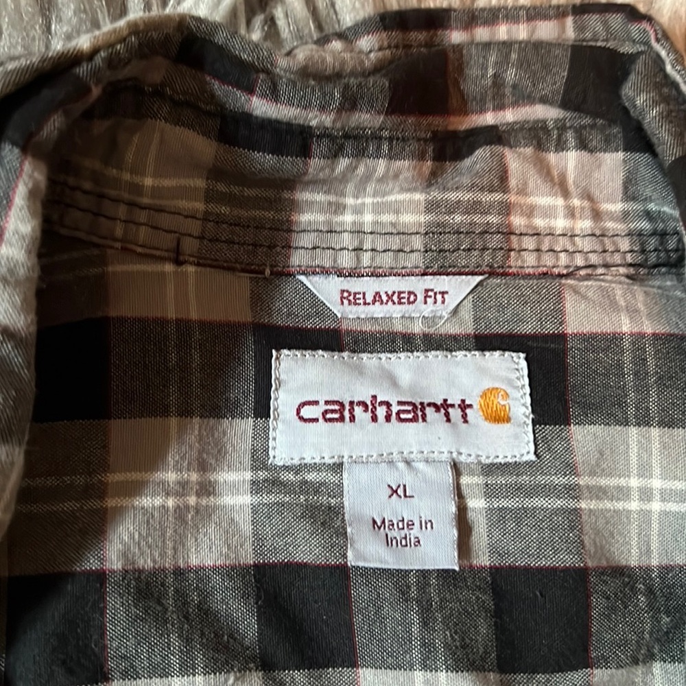 Carhartt Button Up Relaxed Fit XL - Picture 2 of 4